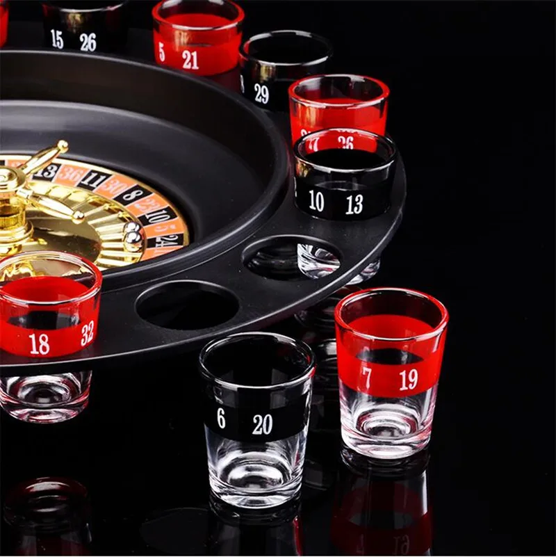 러시안 턴테이블 럭키샷 음주 게임 16샷잔 성인 가족  - Party Games Adults Drinking 리뷰 및 가격