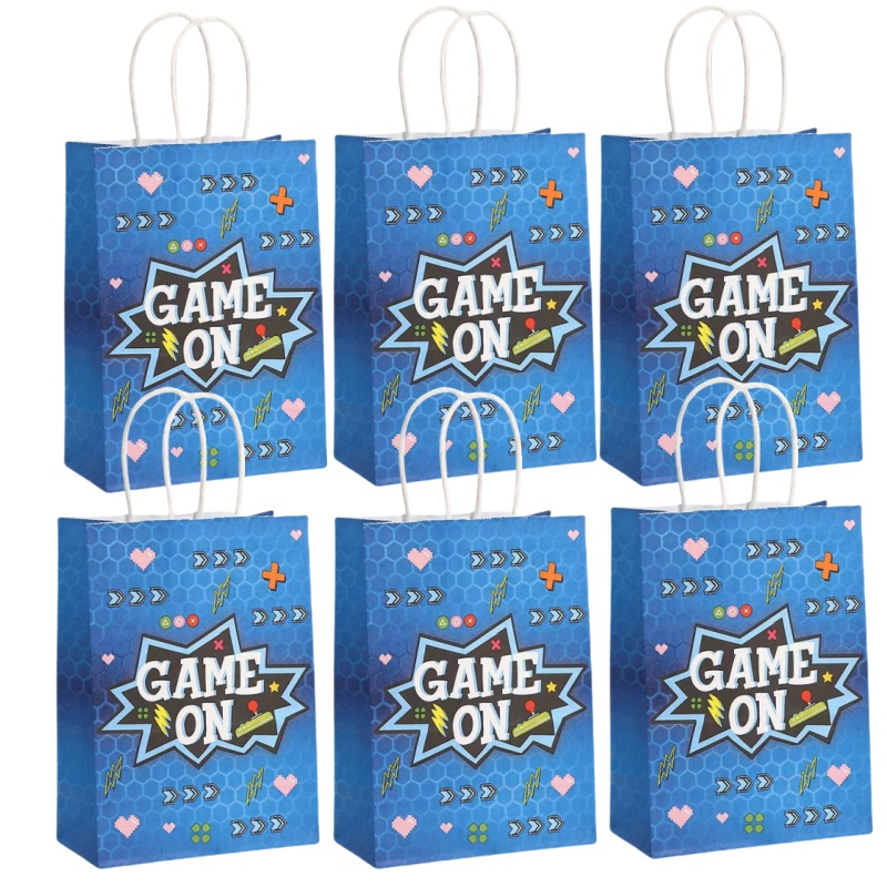 테마 종이 선물 포장 가방 게임 위에 사탕 쿠키 가방, - Party Games Group 리뷰 및 가격