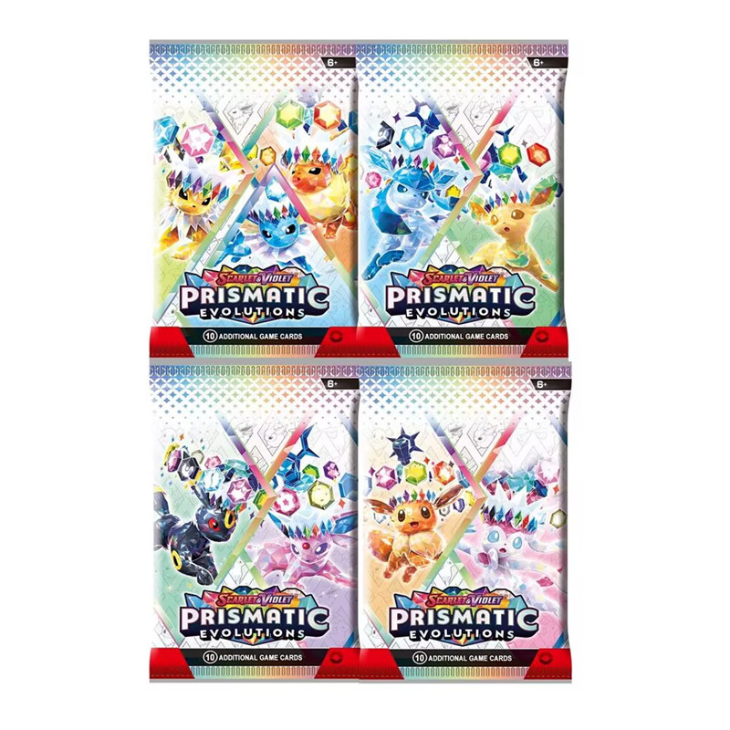 360Pcs 카드 프리즈매틱 에볼루션 블랙 볼트 부스터 - Party Games Group 리뷰 및 가격