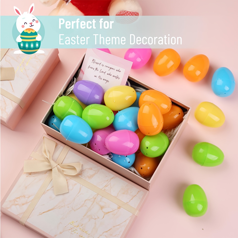 100PCS 플라스틱 부활절 달걀 채울 수있는 플라스틱 - Party Games Easter Egg 리뷰 및 가격