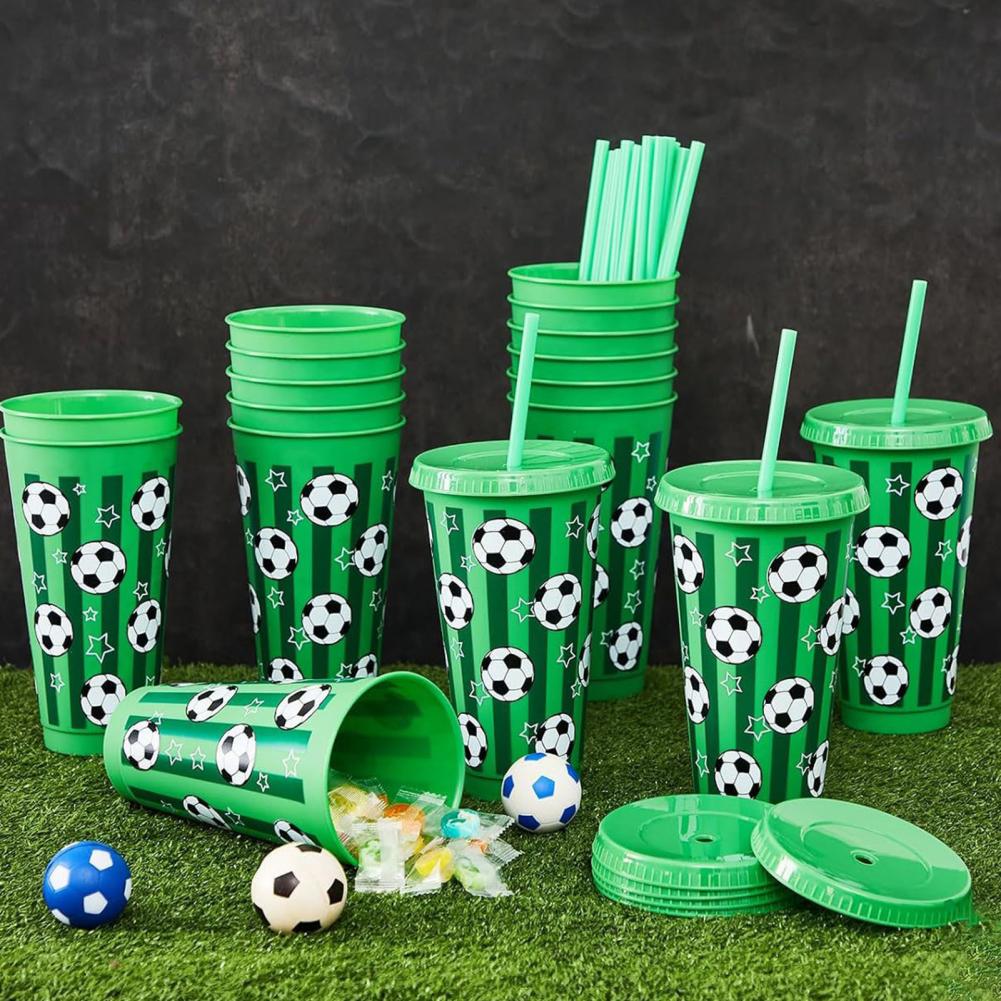 1/6/12Pcs 710ML 플라스틱 축구 컵 24oz - Party Games Adults Drinking 리뷰 및 가격