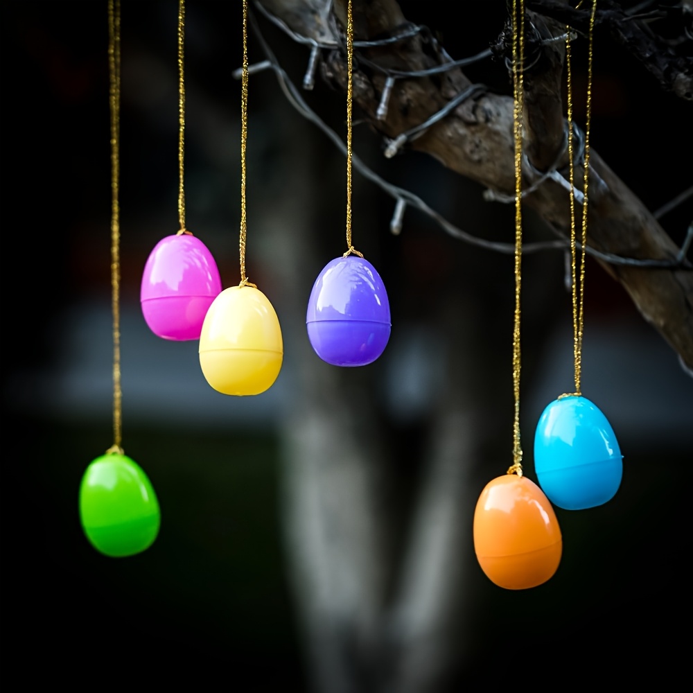100PCS 플라스틱 부활절 달걀 채울 수 있는 플라스 - Party Games Easter Egg 리뷰 및 가격