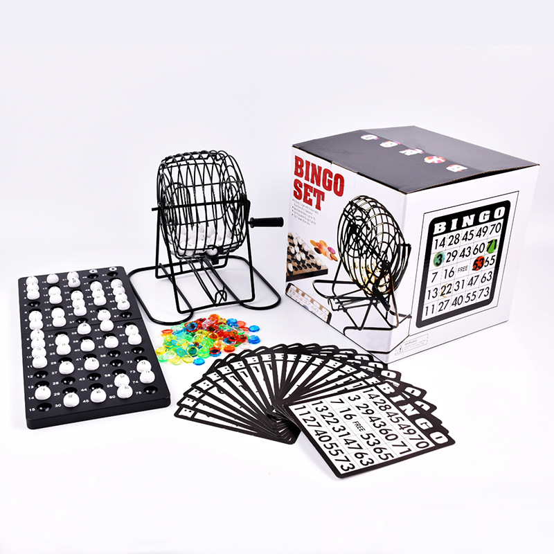 빙고 복권 기계 스틸 빙고 게임 케이지 세트 성인 가족 - Party Games For Adults Large Group 리뷰 및 가격