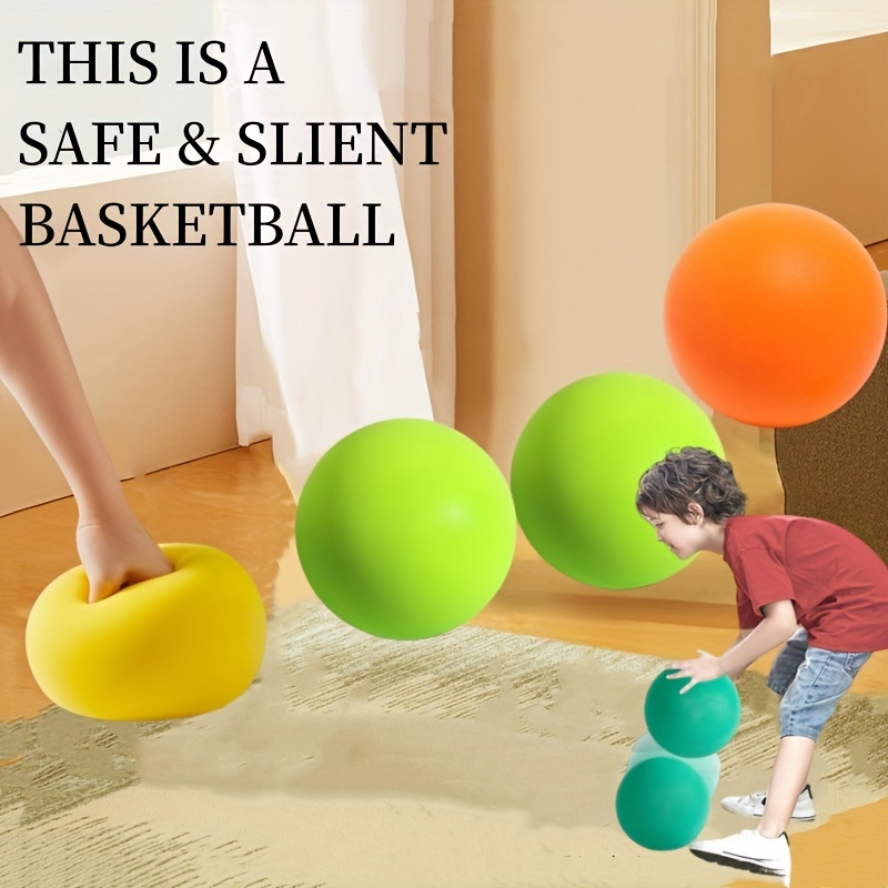 어린이 사일런트 패팅 볼 장난감, 고탄성 스폰지 농구  - Party Games For 5 Year Olds Indoors 리뷰 및 가격