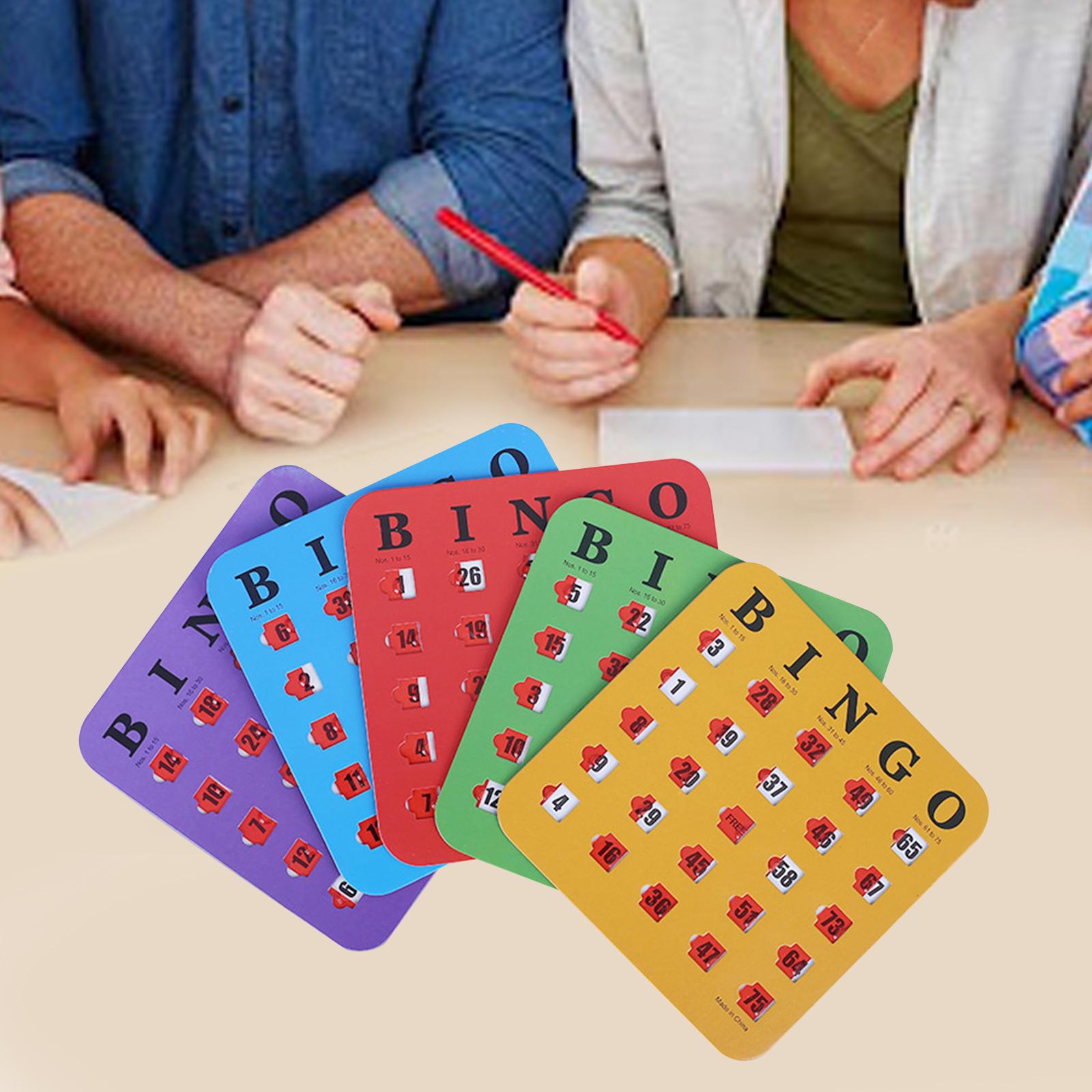 5개 대형 인쇄 빙고 카드보드, 읽기 쉬운 파티 게임, - Party Games For Adults Large Group 리뷰 및 가격