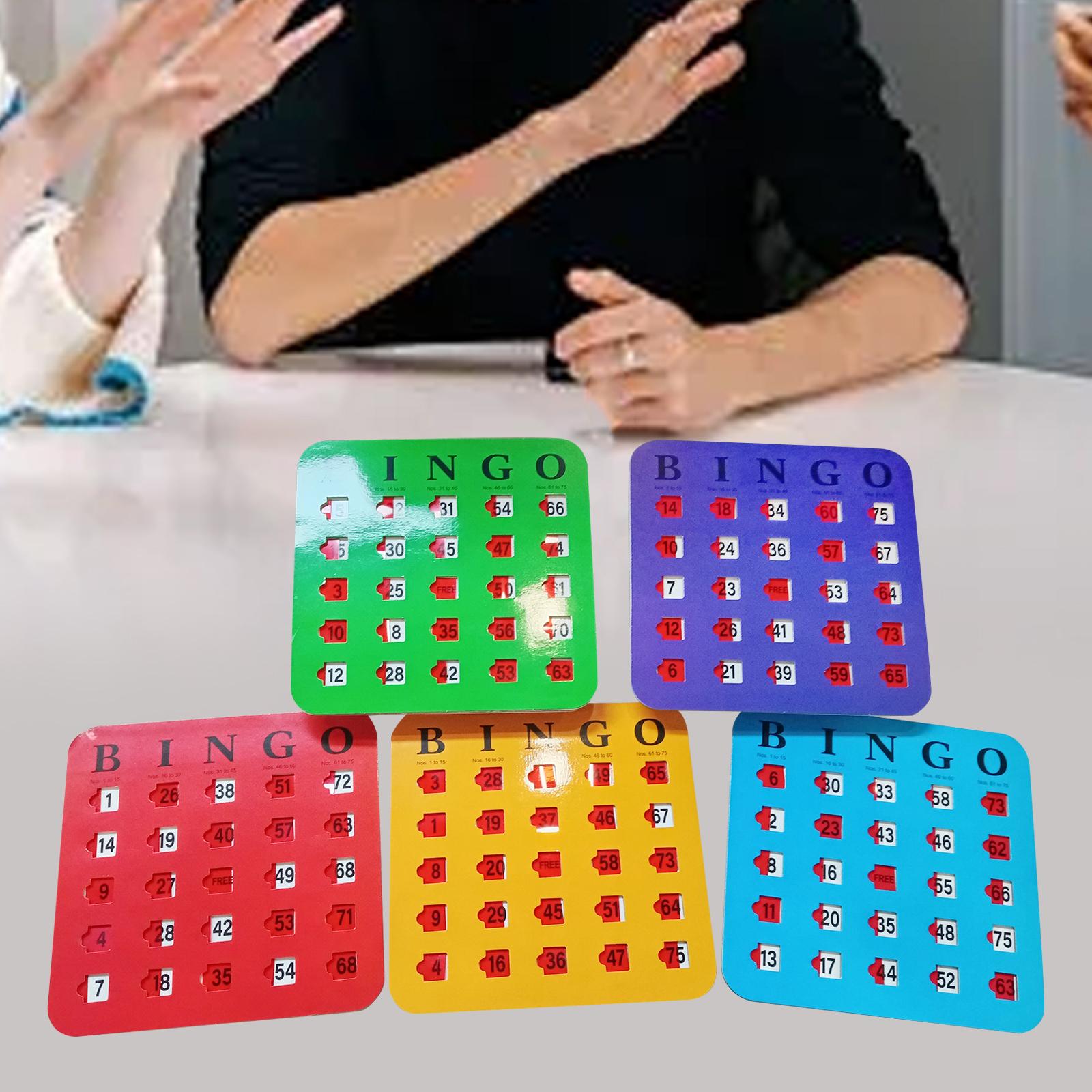 5개 대형 인쇄 빙고 카드보드, 읽기 쉬운 파티 게임, - Party Games For Adults Large Group 리뷰 및 가격